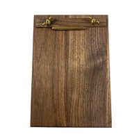 Porte-menu en bois avec clip, présentoir de menu de table, porte-documents pour restaurant