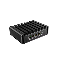 BKHD L Factory Direct G31 J4125 4*2.5G Mini PC sans ventilateur silencieux doux routeur pare-feu Pfsense iKuai routeur OS SFP + routeur de bureau