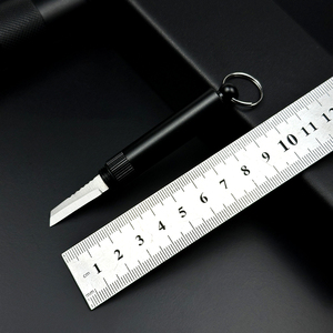 屋外サバイバルアルミ緊急時のキャンプ用ナイフ付き自己防衛ホイッスル - Product Image 4