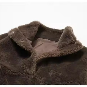 Women's <b>Short</b> Breathable Eco-Friendly Fleece Winter <b>Jacket</b> with Cotton-Padded Lining Nylon Lining - Product Image 2