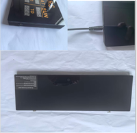 Panneau lumineux LED pour heures d'ouverture commerciale avec horaires hebdomadaires, panneau noir suspendu, éclairage LED pour studio de jeu, magasin de détail, décoration murale