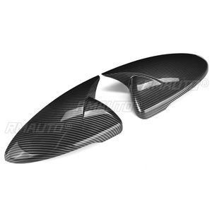 Rearview Side <b>Mirror</b> Cover Wing Cap Exterior <b>Door</b> Rear View Case Trim Carbon Fiber for Kia K3 Cerato Forte 2019-2022 - Product Image 3