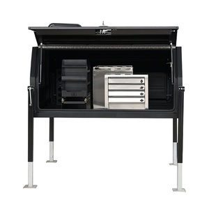 Pickup Truck Tool Storage Aluminum Flat Plate Ute Canopy - Product Image 3