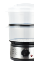 Cuiseur à vapeur alimentaire Double PP matériel vapeur corps en acier inoxydable