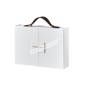 Thiết Kế Mới Tùy Chỉnh Ngọc Trai Ưa Thích Giấy Cứng Nhắc Các Tông Hiển Thị Mỹ Phẩm 50Ml Nước Hoa Chai Hộp Bao Bì Với Lật Từ Nắp - Product Image 6