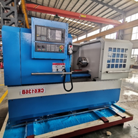 Torno CNC CK6136 Económico, Torno CNC de Bancada Plana de Tamaño Pequeño, Adecuado para el Procesamiento de Metales en Lotes Pequeños