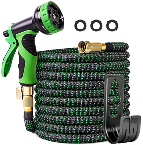 Best Selling 50ft black green color car washing expandable magic garden hose