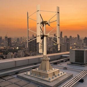 Éolienne à axe vertical 20 kW avec pales en aluminium de qualité, modèle H-20kw, à vendre - Product Image 1