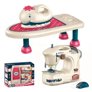 Children pretend play toys ironing board toy sewing machine for kids