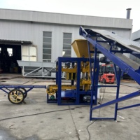 Machine à blocs de béton QT4-24 pour applications de moules personnalisées