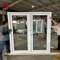 Porte d'entrée moderne de luxe en plastique et acier, finition anti-effraction, pour hôtels, hôpitaux, cours et usage intérieur