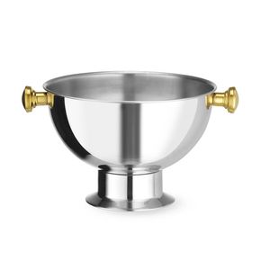 Bac à glaçons champagne de 13,5 L de diamètre 370x230 mm pour bars, restaurants et équipement de service hôtelier - Product Image 1