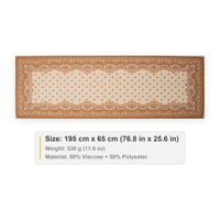 Écharpe châle festonnée en mélange de viscose 330g, vente en gros, logo personnalisé, marque privée, sac cadeau, cadeau d'hiver pour l'Aïd pour le Moyen-Orient