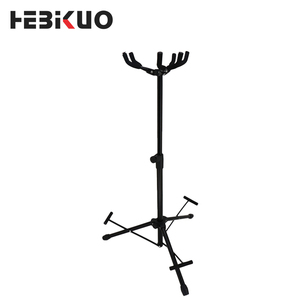 Soporte para Accesorios de Guitarra - Soporte de Hierro de Alta Calidad - Ajustable y Fácil de Guardar para Exhibir Tres Guitarras como Vitrina - Product Image 6