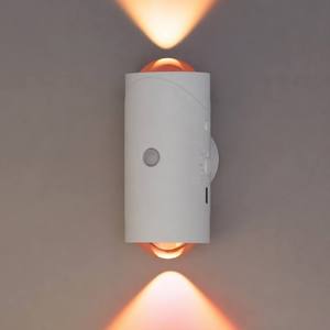 Applique murale LED rechargeable SHIZI, RVBIC à changement de couleur, moderne, éclairage haut/bas, sans fil, USB, magnétique, pour intérieur, OEM - Product Image 1