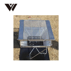 Parrilla de carbón para interiores <span class=keywords><strong>y</strong></span> exteriores, <span class=keywords><strong>barbacoa</strong></span> portátil de campo sin humo - Product Image 6