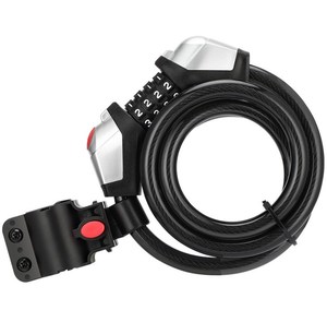 Antivol de vélo lumineux à <span class=keywords><strong>4</strong></span> <span class=keywords><strong>chiffres</strong></span>, <span class=keywords><strong>cadenas</strong></span> à <span class=keywords><strong>code</strong></span> pour vélo, <span class=keywords><strong>cadenas</strong></span> à combinaison pour vélo avec LED - Product Image 5