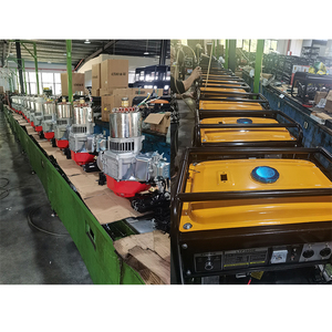 ポータブル2KW 3KWガソリン発電機100% 銅線単相50HZ 60HZ 24VDC/AC出力電気始動5KW - Product Image 6