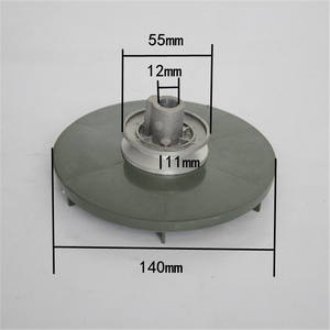 Polea Universal para Lavadora, Diámetro de 20 mm, Tipo A, de Aluminio, para Correa Plana, Rueda de Refrigeración del Motor - Product Image 3