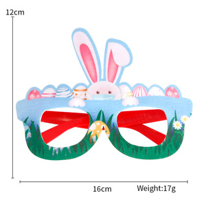 Gafas de Pascua Vestir Adulto Fiesta Decoración Conejo Huevo de Pascua Gafas Marco Regalo de Pascua para niños - Product Image 3