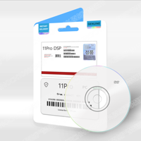 DVD Multilingüe de Win 11 Pro DSP, Activación en Línea de Win Professional Win11