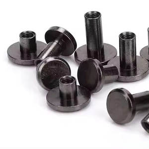 Metal accessoires brons mat zwart boeken albums tas riem leer Chicago binding schroef hoge kwaliteit mannelijke en vrouwelijke schroef - Product Image 1