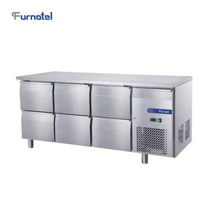 Furnotel <span class=keywords><strong>Sous</strong></span>-couter Congélateur Commercial <span class=keywords><strong>Sous</strong></span> Comptoir 3 Portes Ventilateur De Refroidissement Congélateur Restaurant Équipement De Stockage À <span class=keywords><strong>Froid</strong></span> - Product Image 6