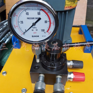 Electric Hydraulic <b>Pump</b> Station 70 <b>Bar</b> High Pressure For Construction Lifting System - Product Image 2