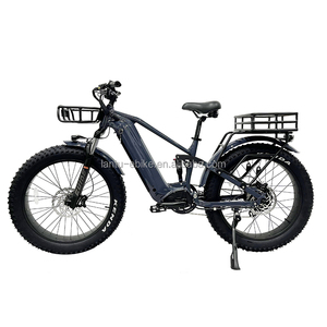 Bicicleta Eléctrica de Montaña de Alta Calidad con Llantas Gruesas de 26 Pulgadas y Batería Dual de 60v Plus - Product Image 1