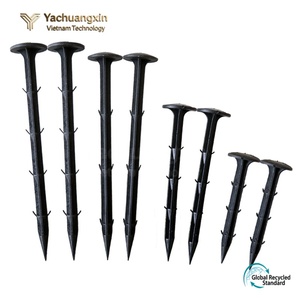 Kit de 20 cm de piquets de tente d'extérieur, cordes coupe-vent et fixations au sol, allongés et épaissis, pour auvent de camping extérieur en alliage d'aluminium - Product Image 4