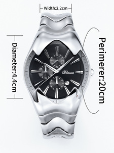 Reloj de Pulsera Deportivo y Elegante Denvosi H100, Resistente al Agua, con Nuevo Diseño de Agujero de Gusano, para Hombre, Montre De Luxe - Product Image 5