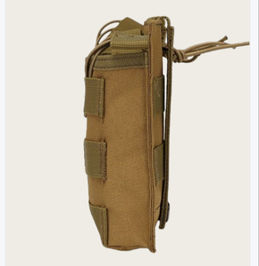 Pochette tactique quadruple pour chargeurs, panneau frontal, déploiement rapide, Molle, pochette à chargement ouvert pour quatre chargeurs - Product Image 5