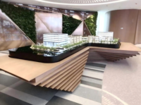 Maquettes architecturales professionnelles personnalisées Villa Immobilier Moderne Écologique Découpe au laser Éclairage LED