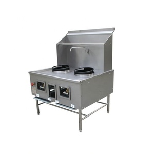 เตาตั้งเตาแก๊สอุตสาหกรรมแบบสองเตาเตาเตาเตาแก๊สแบบจีน - Product Image 3