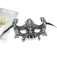 Masque de boule de mascarade de masque de dentelle sexy de luxe pour Cosplay de fête costumée
