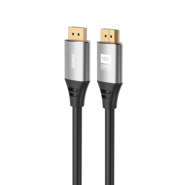 High Quality 40Gbps 16K DisplayPort to DisplayPort Cable 2m High Speed DP to DP Cable