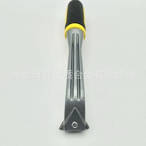 Sunrise Putty Knife 1 Inch Carbon Steel Bent Blade 8 In Handle Heavy Duty Painting Scraper - Product Image 5