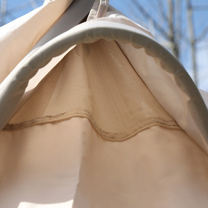 Carpa Piramidal India para Exteriores, 220x220x200cm, de una Sola Capa, de Algodón Oxford, Impermeable, Plegable, para las Cuatro Estaciones - Product Image 3