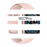 Jam Tangan Pintar Seri 7 W27 Pro, Arloji Cerdas Monitor Detak Jantung dengan Panggilan Suara Berbicara