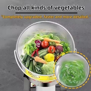 Cabbage Cutter Food Vegetable Cutting Granulator Multifunction Commercial Meat <b>Machine</b> Vegetable <b>Chopping</b> <b>Machine</b> - Product Image 4