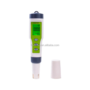 Prix d'usine rétro-éclairé pH-mètre 3 en 1 EC/PH/Temp Haute Précision pH-mètre rétro-éclairé pour piscine hydroponique Commande en gros fournisseur - Product Image 1