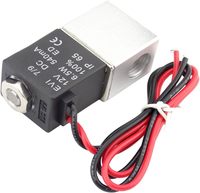 Vanne Solénoïde 2V025-06/08 NC 1/8/1/4" DC 12V 24V à Bobine Pneumatique en Alliage, Électrique Interne AC 110V 220V pour Air, Eau, Huile