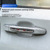 Meilleures ventes : Bandes anti-collision pour portières de voiture, protections universelles anti-rayures pour carrosserie, style dessin animé créatif Mecha en PVC