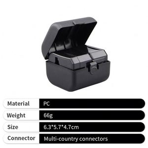 International Travel <b>Adapter</b> Custom White 5 in 1 Universal Power Travel <b>Plug</b> Adaptor for Tour - Product Image 4