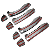 Accessoires d'intérieur de voiture Poignée latérale extérieure Insert Molding Door Panel Cover Trim For MG HS 2022