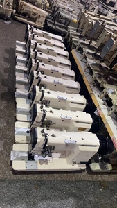 Macchina da Cucire Industriale Jordon Store Usata, Modello 4420 a Doppio Ago e Tre Sincronizzatori, per Cucire Divani in Pelle, Vendita Calda - Product Image 5