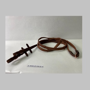 Rênes d'équitation durables en cuir véritable pour sports de plein air - Product Image 4