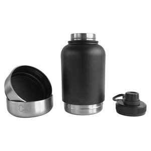 In Stock 3 in 1 32oz 64oz Portable <b>Dog</b> <b>Water</b> <b>Bottle</b> Bowls Stainless Steel Insulated Travel Pet Hydration <b>Bottle</b> Leak Proof - Product Image 4