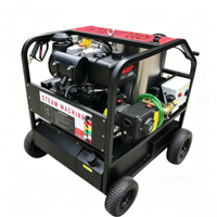 Nettoyeur haute pression diesel puissant 24HP, machine de nettoyage professionnelle, nettoyeur haute pression à eau chaude pour voitures