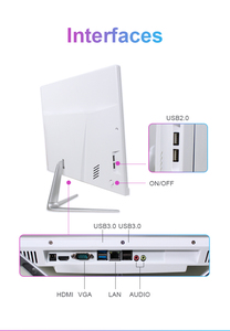 Sala de reuniones 21,5 pulgadas blanco todo en uno computadora de escritorio i5 Business AIO Computadora monobloque - Product Image 5